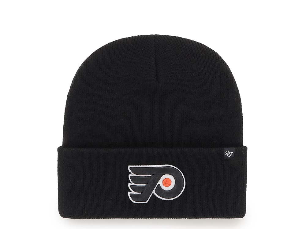 47 Brand Philadelphia Flyers Black Edition Cuff Knit