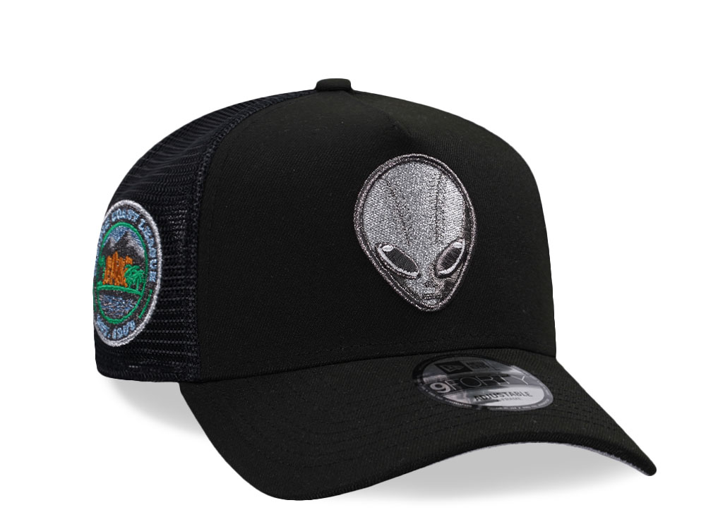 New Era Las Vegas 51s Black Metallic Trucker Edition A Frame New Era Las Vegas 51s Black Metallic Trucker Edition A Frame