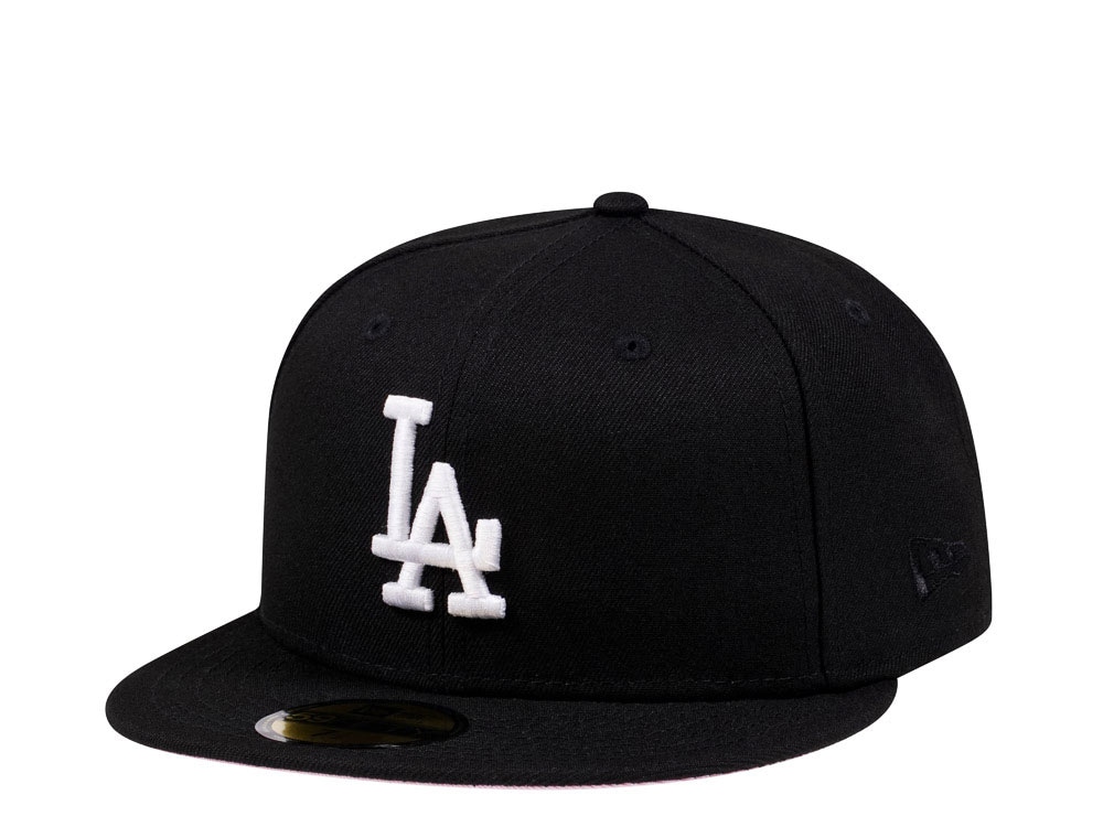 New Era Los Angeles Dodgers Black and Pink Edition 59Fifty Fitted Hat