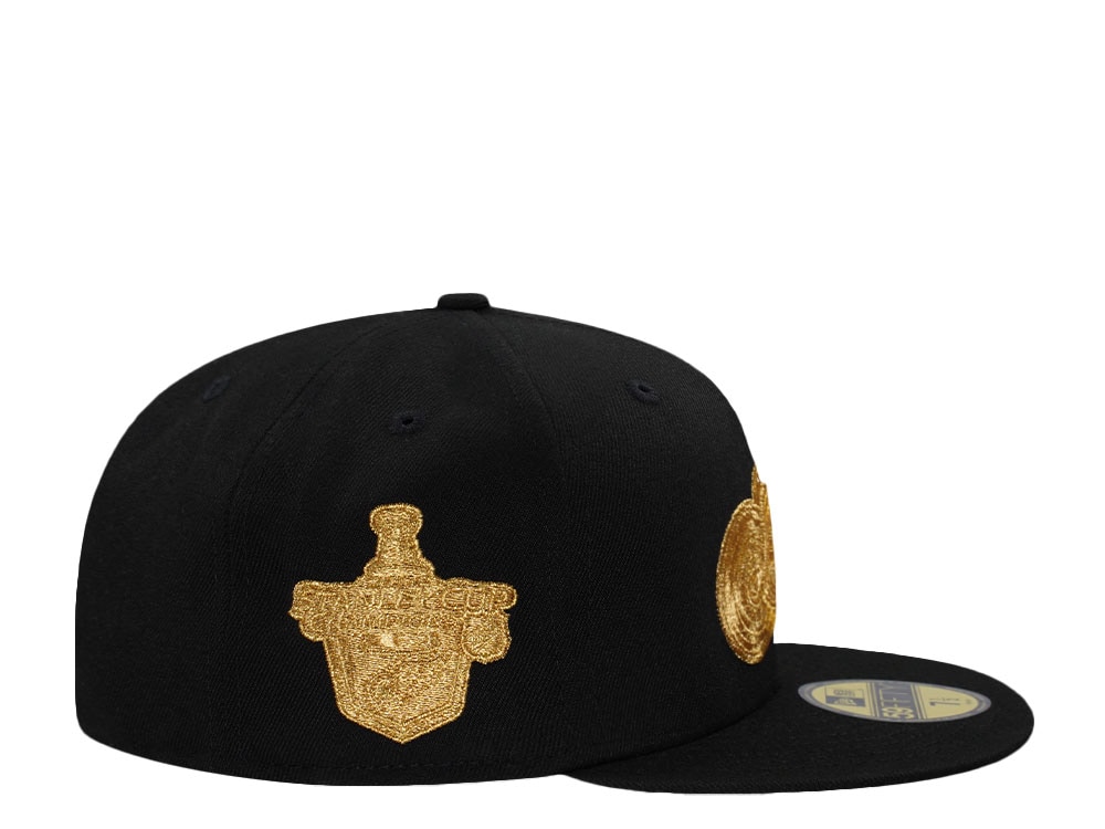 New Era Detroit Red Wings Stanley Cup Champions 2008 24K Edition 59Fifty Fitted Hat