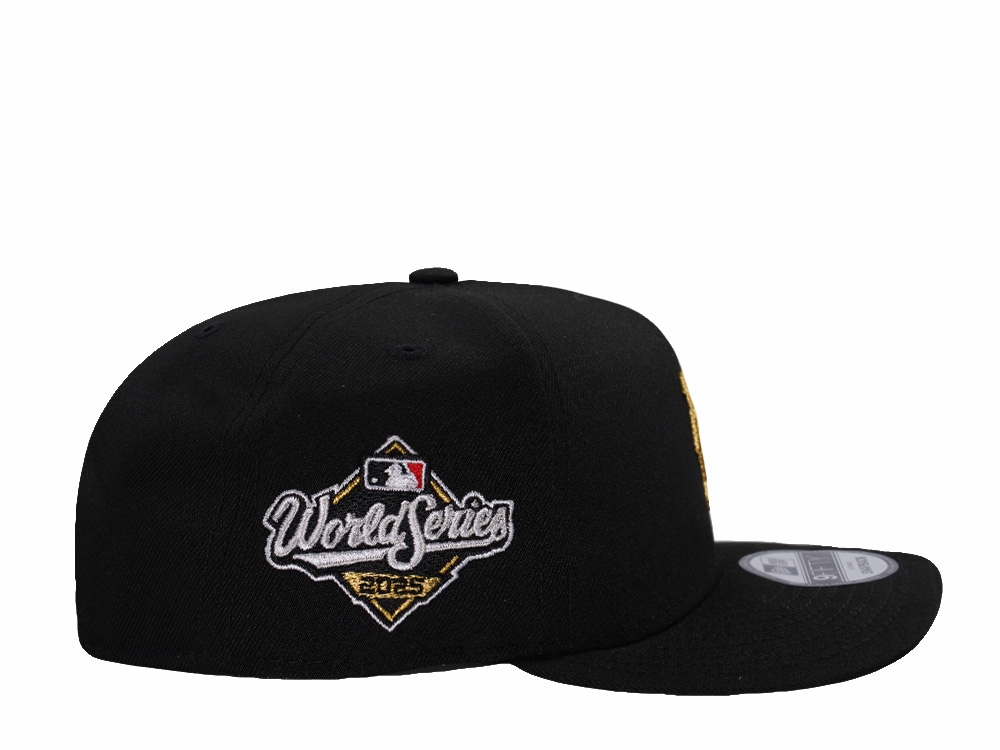 New Era Los Angeles Dodgers World Series 2025 Black Prime Edition 9Fifty A Frame Snapback Hat