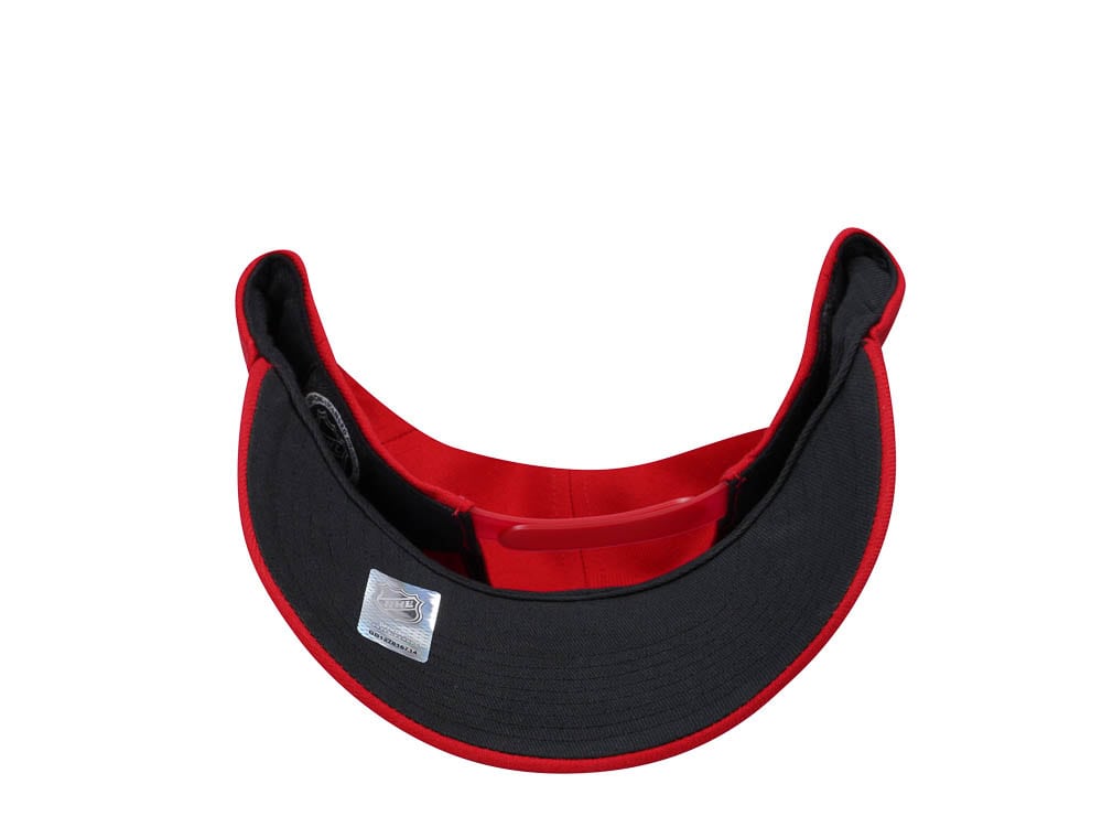 47Brand Carolina Hurricanes Red Ballpark MVP Snapback Hat