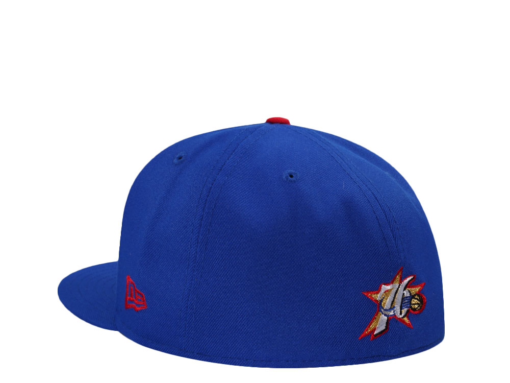New Era Philadelphia 76ers Eastern Conference Blue Prime Edition 59Fifty Fitted Hat