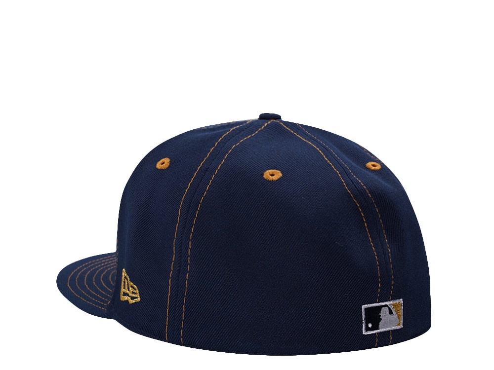 New Era Texas Rangers 40th Anniversary Ocean Blue Prime Edition 59Fifty Fitted Hat
