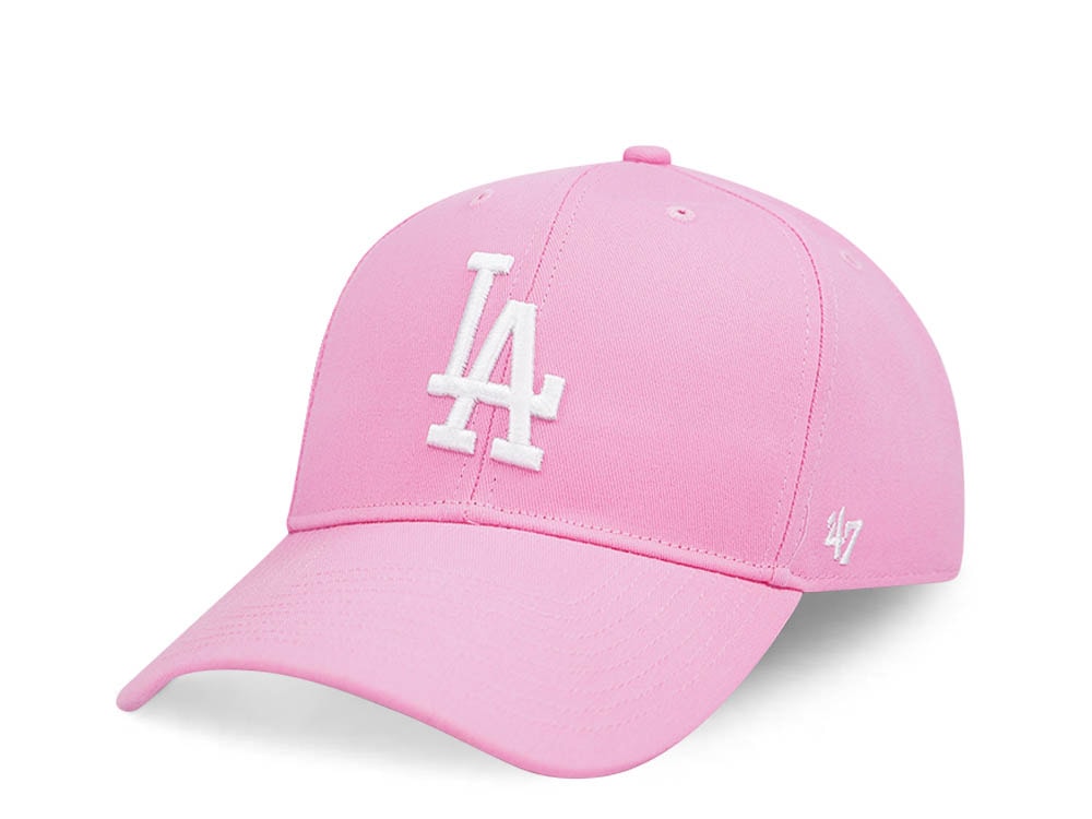 47Brand Los Angeles Dodgers Rose Raised Basic MVP Snapback Hat
