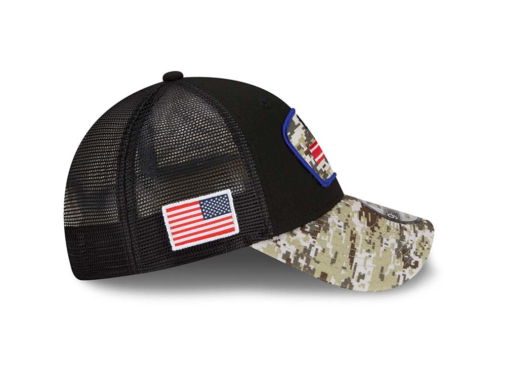 New Era New York Giants Salute to Service 21 9Forty Trucker Snapback Hat