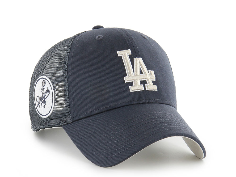 47Brand Los Angeles Dodgers Navy Branson Edition Trucker MVP Snapback Hat