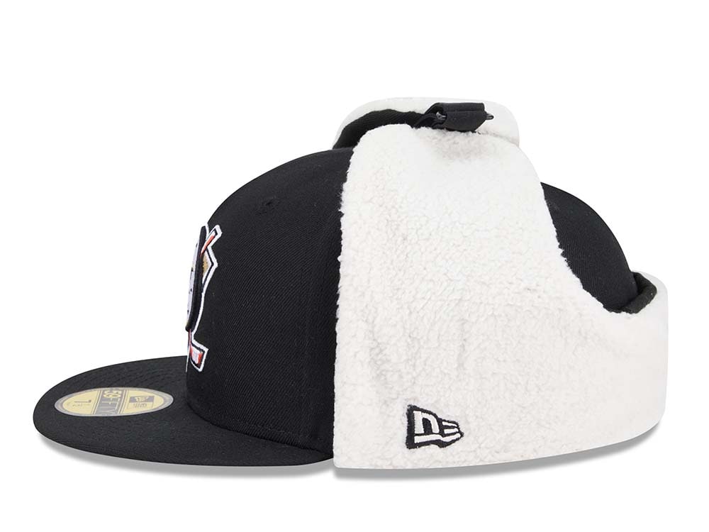 New Era Anaheim Ducks Classic Black 59Fifty Dogear Fitted Hat