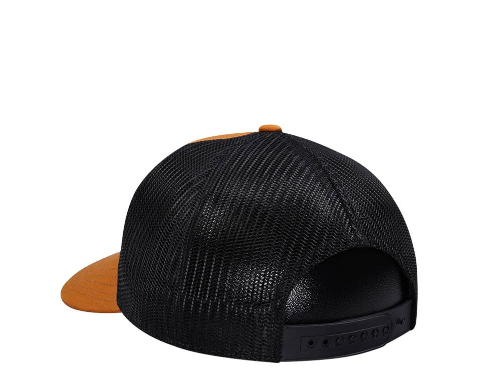 American Needle Rainier Twill Valin Patch Hazel Trucker Snapback Hat