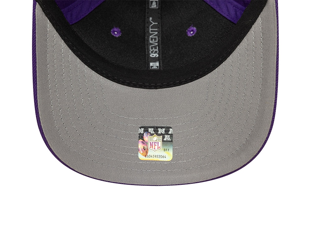 New Era Minnesota Vikings Super Bowl XLV Purple Edition 9Seventy Stretch Snapback Hat