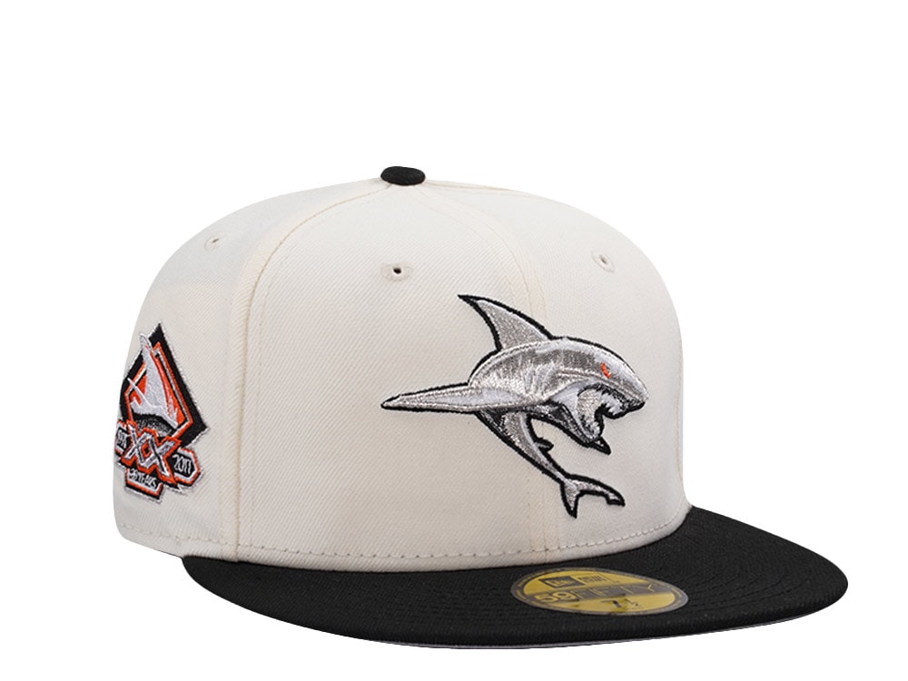 New Era San Jose Sharks 20th Anniversary Chrome Two Tone Edition 59Fifty Fitted Hat