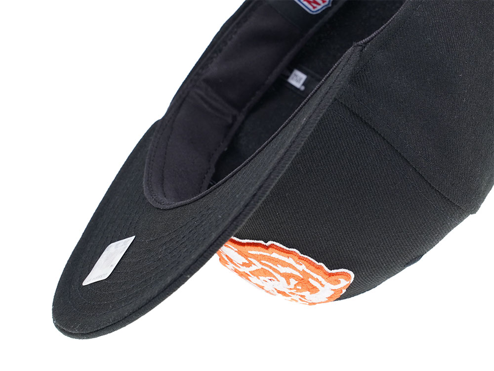New Era Chicago Bears Black and Orange 59Fifty Fitted Hat