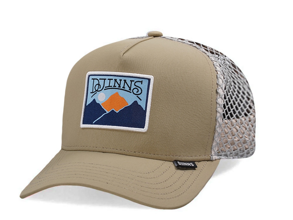Djinns HFT Sand Big Net Mountain Trucker Snapback Hat