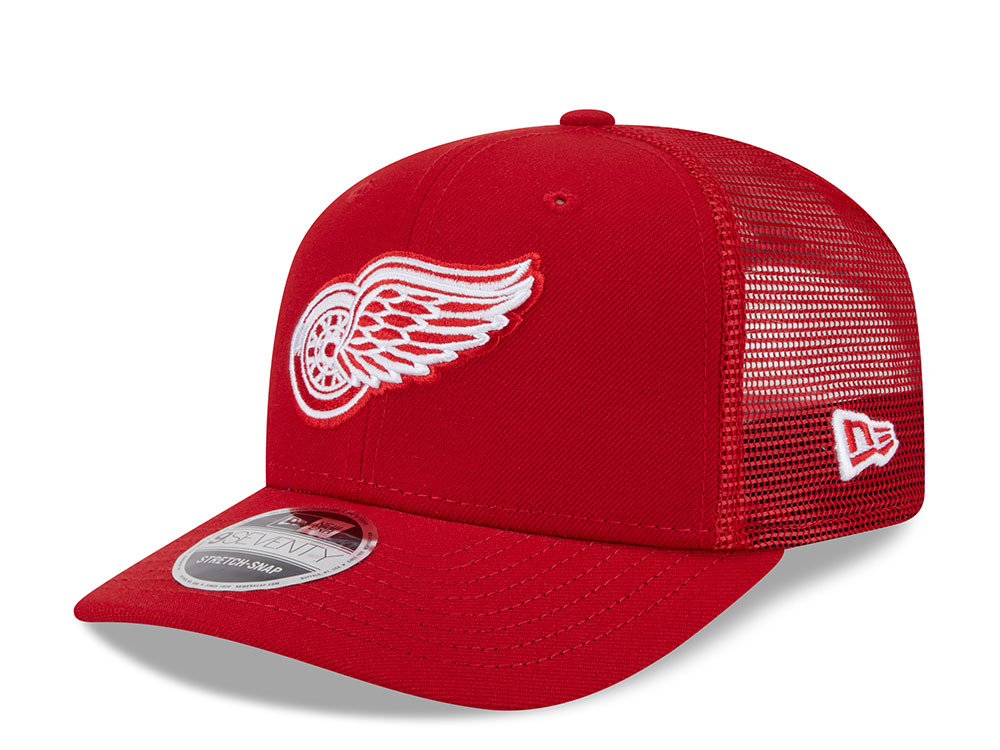 New Era Detroit Red Wings Red Edition 9Seventy Trucker Snapback Hat