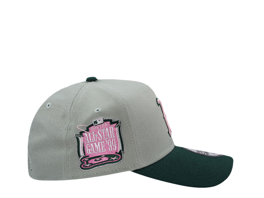 New Era Boston Red Sox All Star Game 1999 Green Two Tone Edition 9Forty A Frame Snapback Hat