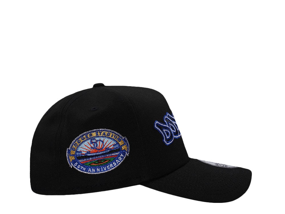 New Era Los Angeles Dodgers 50th Anniversary Graffiti Black Prime Edition 9Forty A Frame Snapback Hat