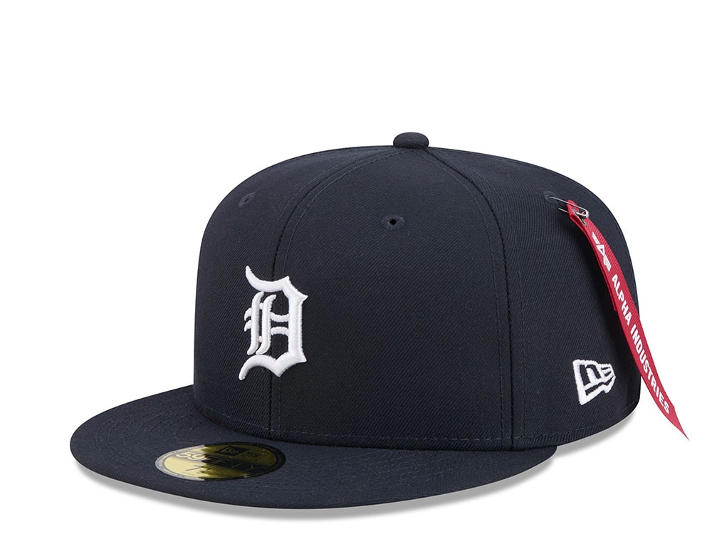New Era Alpha Industries Detroit Tigers Navy Prime Edition 59Fifty Fitted Hat
