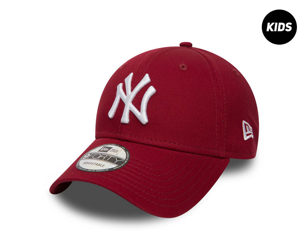 New Era New York Yankees Maroon Kids 9Forty Strapback Hat