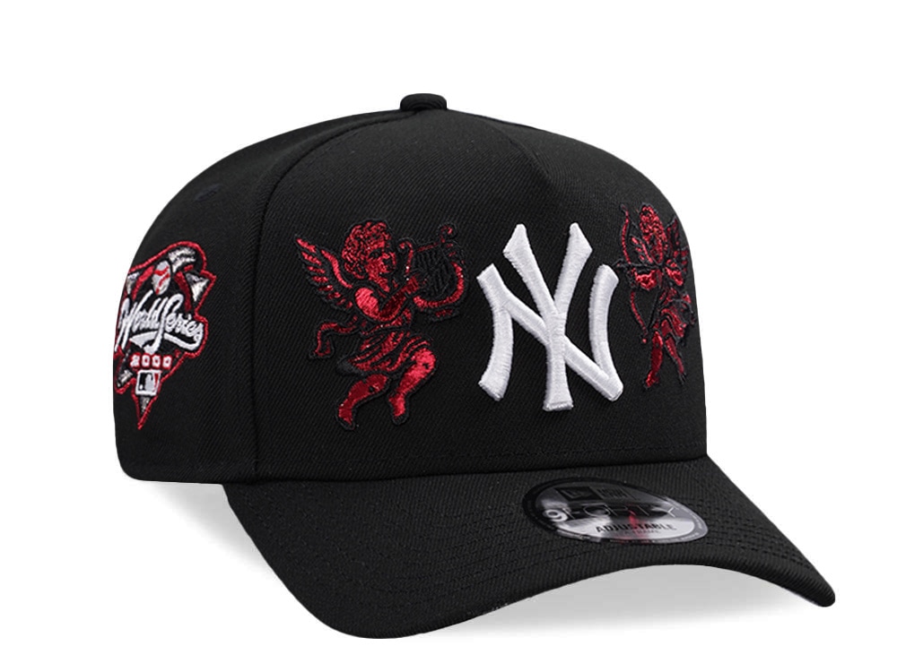 New Era New York Yankees World Series 2000 Cupids Black Prime Edition 9Forty A Frame Snapback Hat