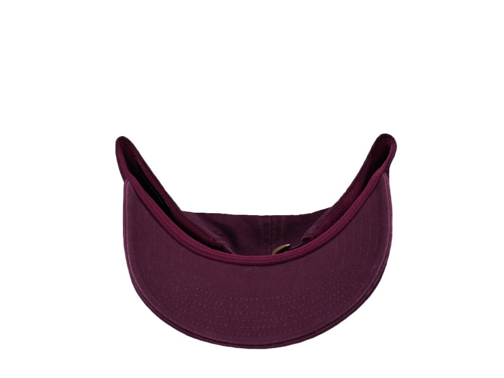 Brixton Logo Red Strapback Hat