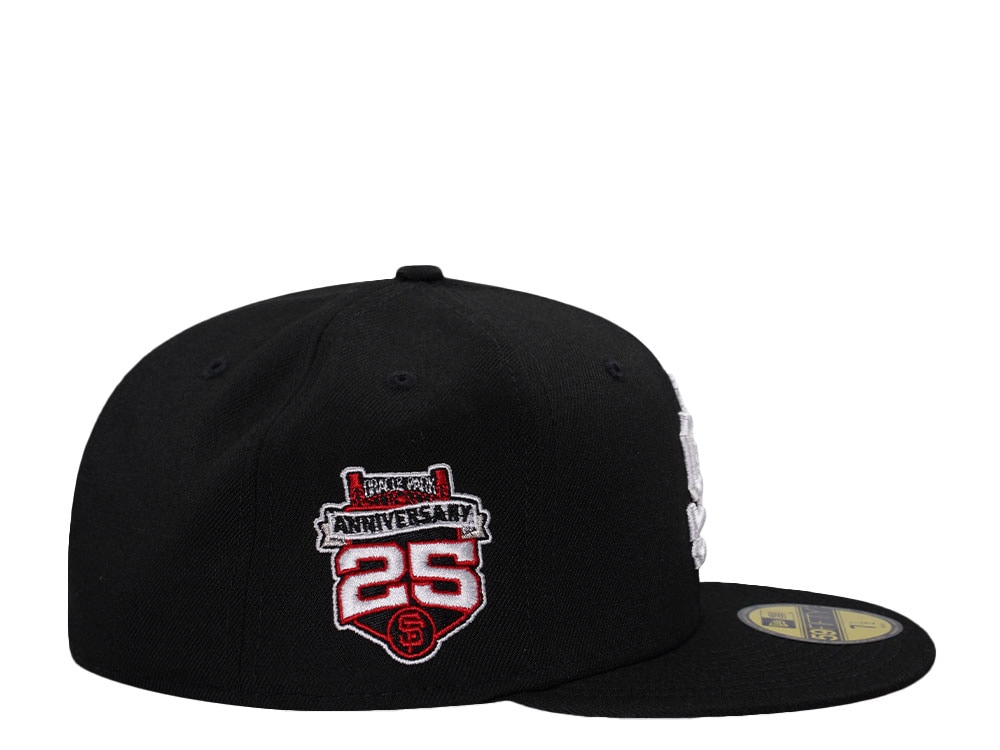New Era San Francisco Giants 25th Anniversary Black Prime Edition 59Fifty Fitted Hat