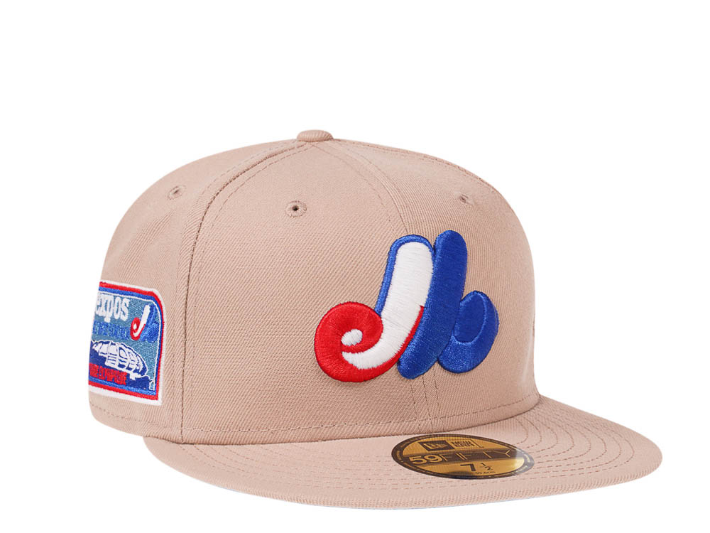 New Era Montreal Expos Olympic Stadium Glow Sand Edition 59Fifty Fitted Hat