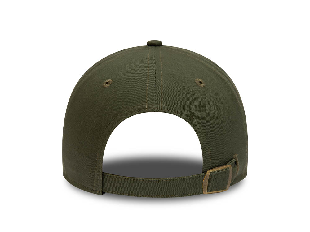 New Era New York Yankees League Essential Olive 9Twenty Strapback Hat
