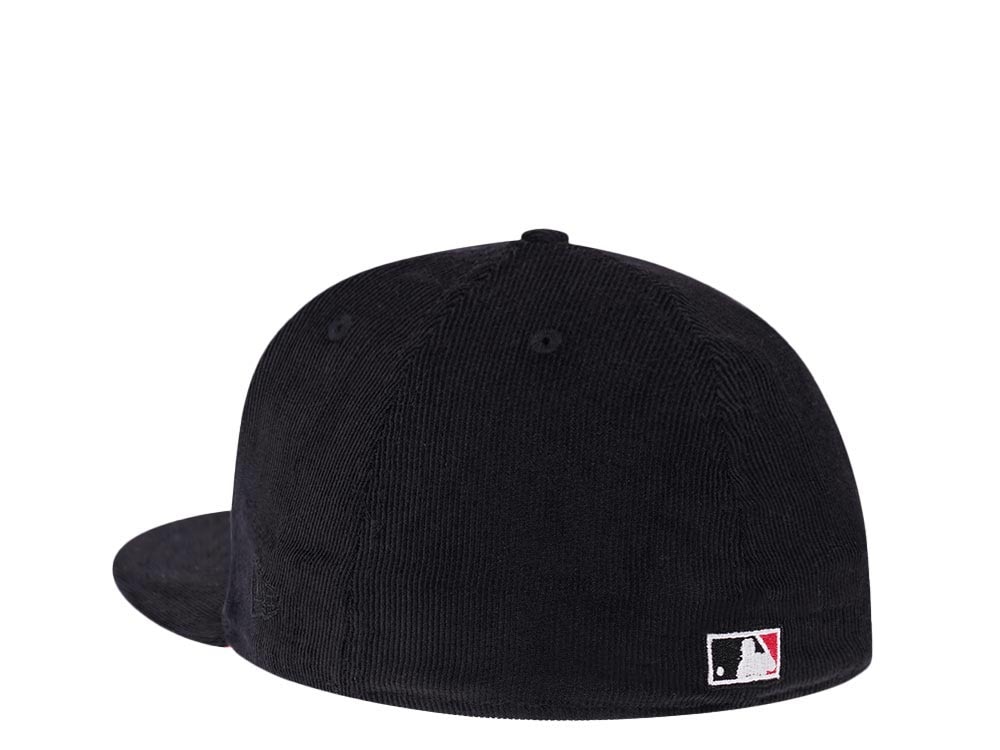 New Era Colorado Rockies 20th Anniversary Black Lava Cordroy Edition 59Fifty Fitted Hat