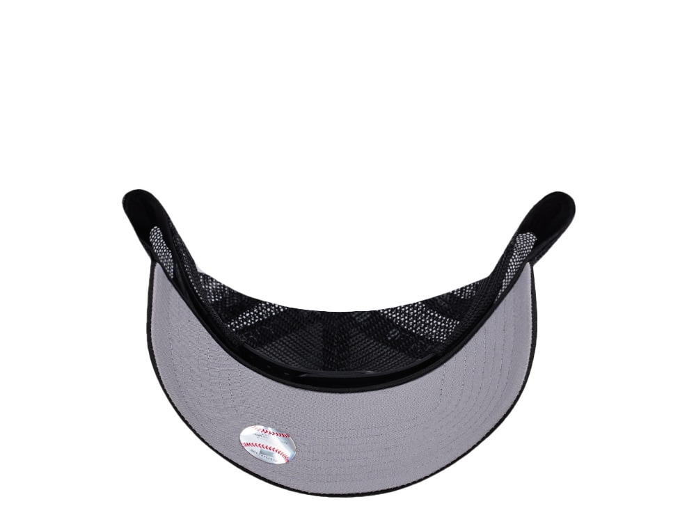 New Era Detroit Tigers Black Classic Edition 9Forty A Frame Trucker Snapback Hat
