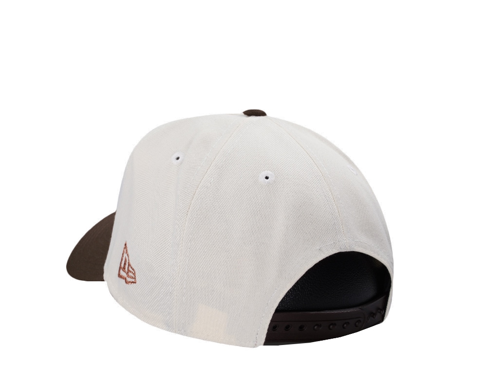 New Era Utah Mammoth Inaugural Season Chrome Two Tone Edition 9Forty A Frame Snapback Hat