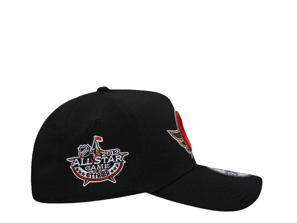 New Era Ottawa Senators All Star Game 2012 Black Edition 9Forty A Frame Snapback Hat
