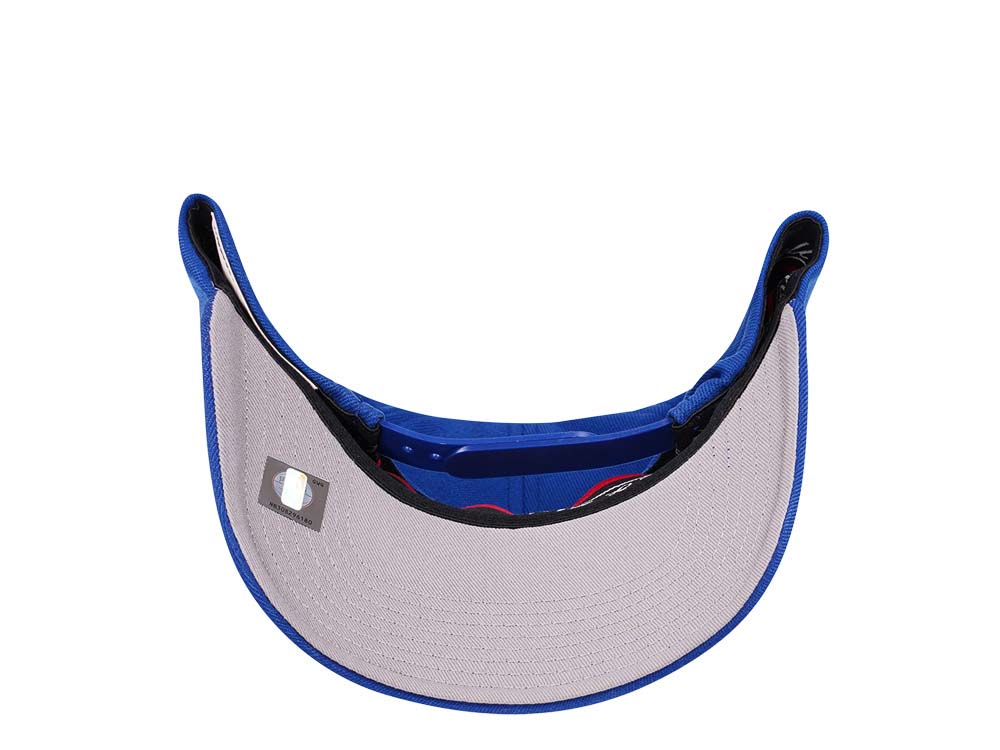 Mitchell & Ness Detroit Pistons Team Ground Red Line Flex Snapback Hat