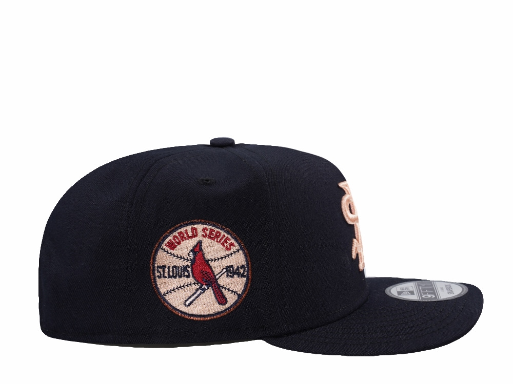 New Era St. Louis Cardinals World Series 1942 Navy Prime Edition 9Fifty A Frame Snapback Hat