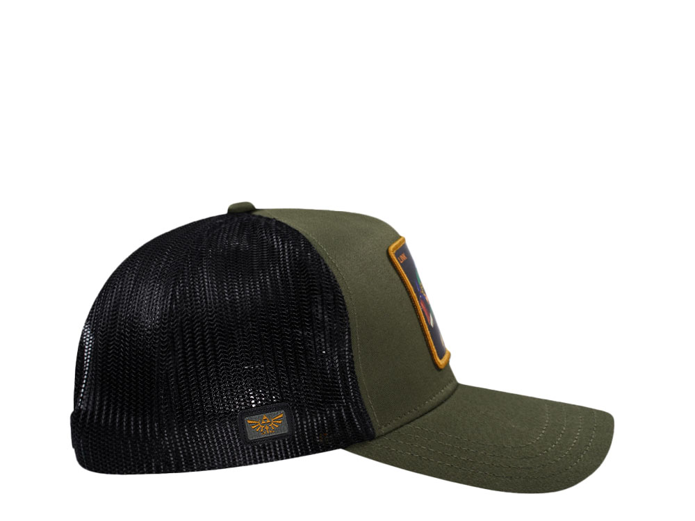 Capslab Legend of Zelda Link Trucker Snapback Hat
