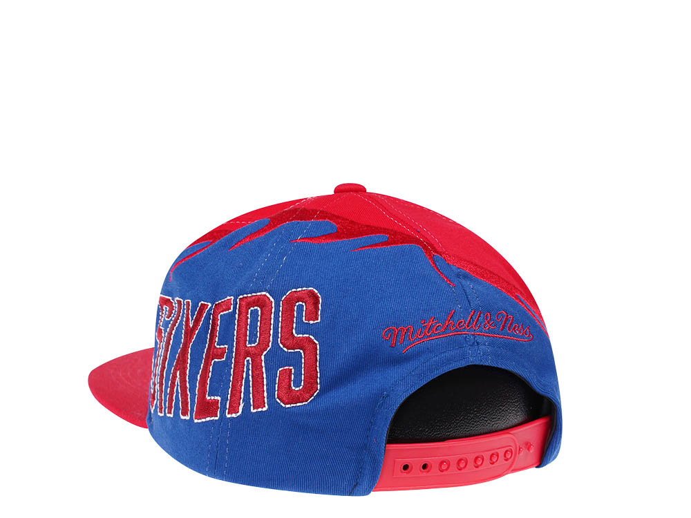 Mitchell & Ness Philadelphia 76Ers NBA Spiral Deadstock Hardwood Classic Snapback Hat