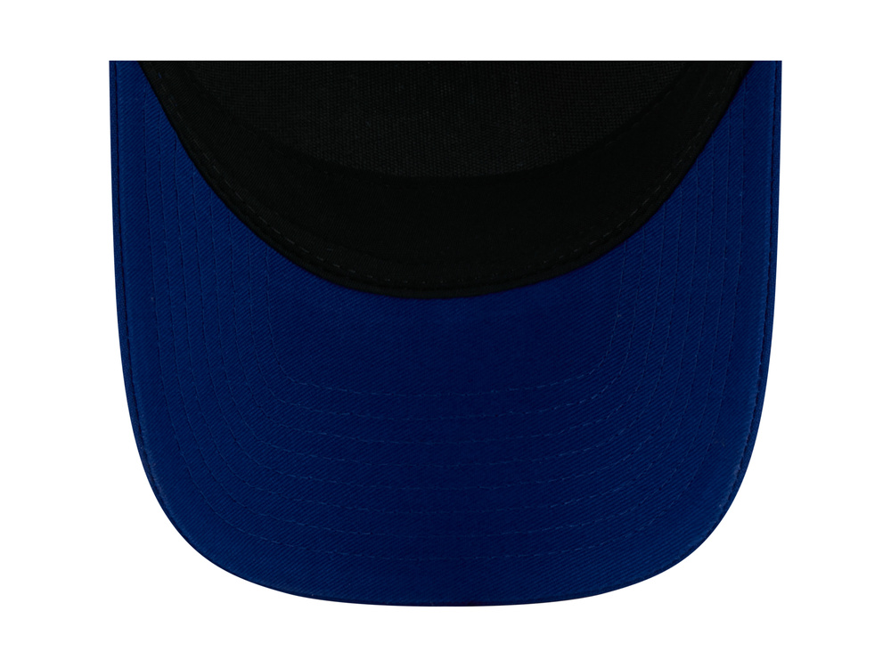 New Era New York Rangers Official Team Color Edition 9Forty M Crown A Frame Trucker Snapback Hat