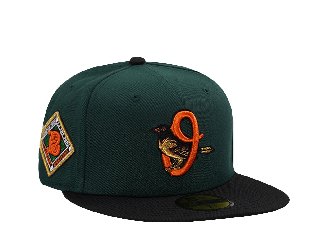 New Era Baltimore Orioles City Connect Dark Green Two Tone Edition 59Fifty Fitted Hat