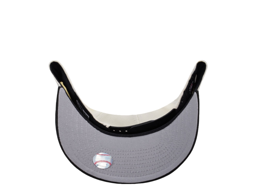 New Era Los Angeles Dodgers Skull Chrome Two Tone Edition 9Fifty A Frame Snapback Hat