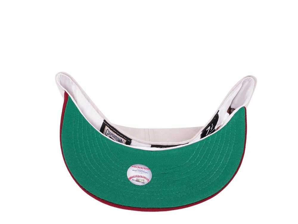 New Era St. Louis Cardinals 100th Anniversary Vintage Stone Two Tone Throwback Edition 59Fifty Fitted Hat