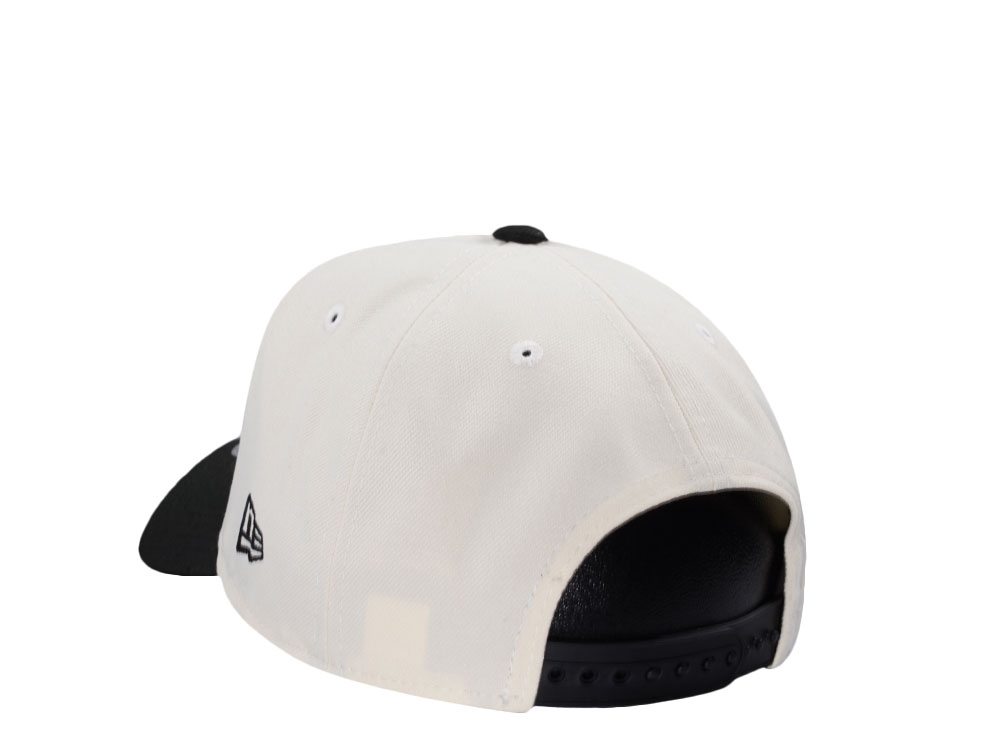 New Era Brooklyn Nets Classic Chrome Two Tone Edition 9Forty A Frame Snapback Hat