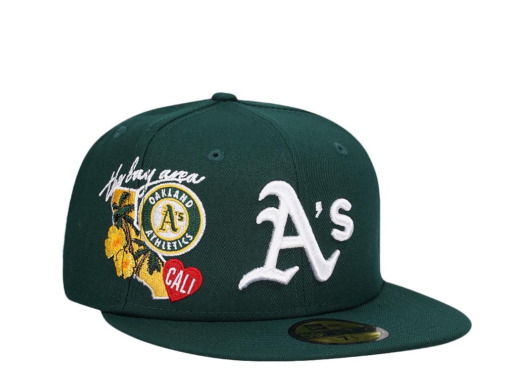 New Era Oakland Athletics City Cluster 59Fifty Fitted Hat