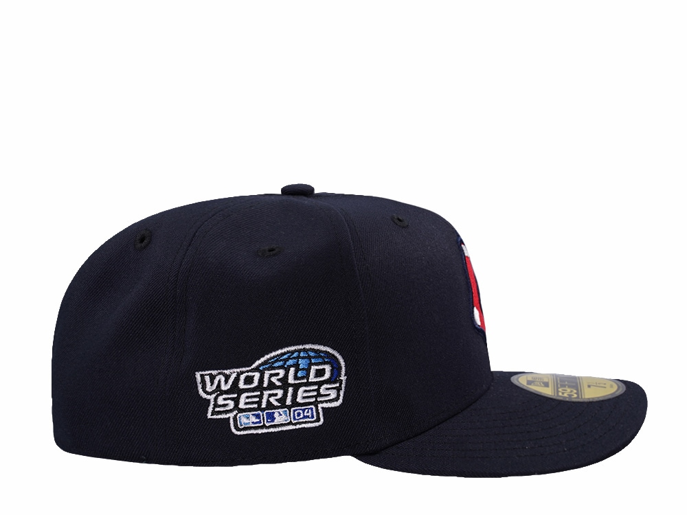 New Era Boston Red Sox World Series 2004 Navy Prime Edition Pre Curved 59Fifty Fitted Hat
