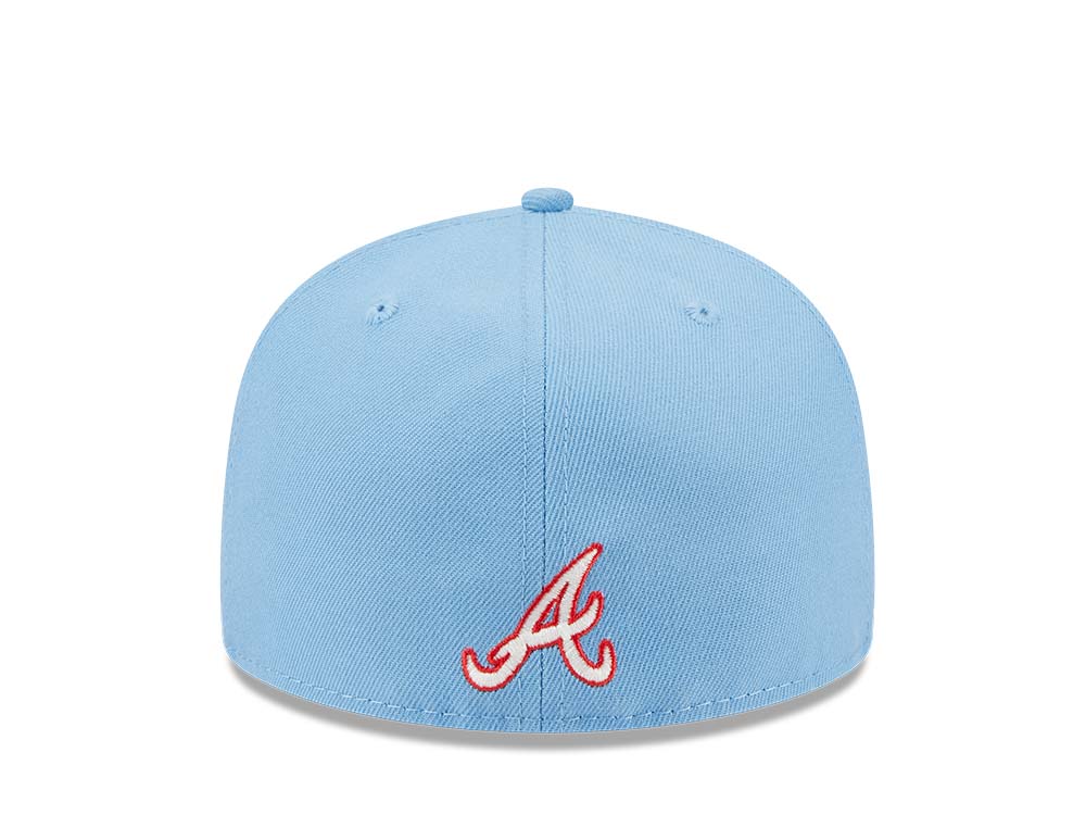 Visière New Era Atlanta Braves - Réglable OSFM - Bleu Royal