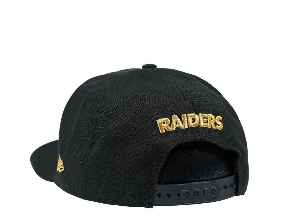 New Era Las Vegas Raiders Black and Gold Edition 9Fifty Snapback Hat