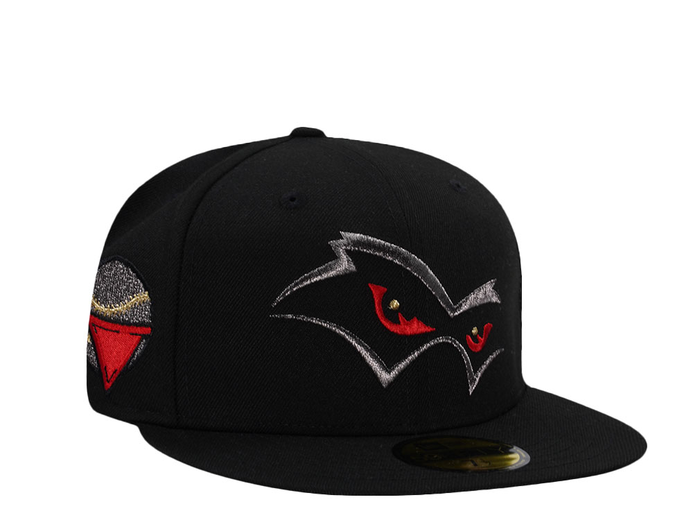 New Era Quad City River Bandits Black Prime Edition 59Fifty Fitted Hat