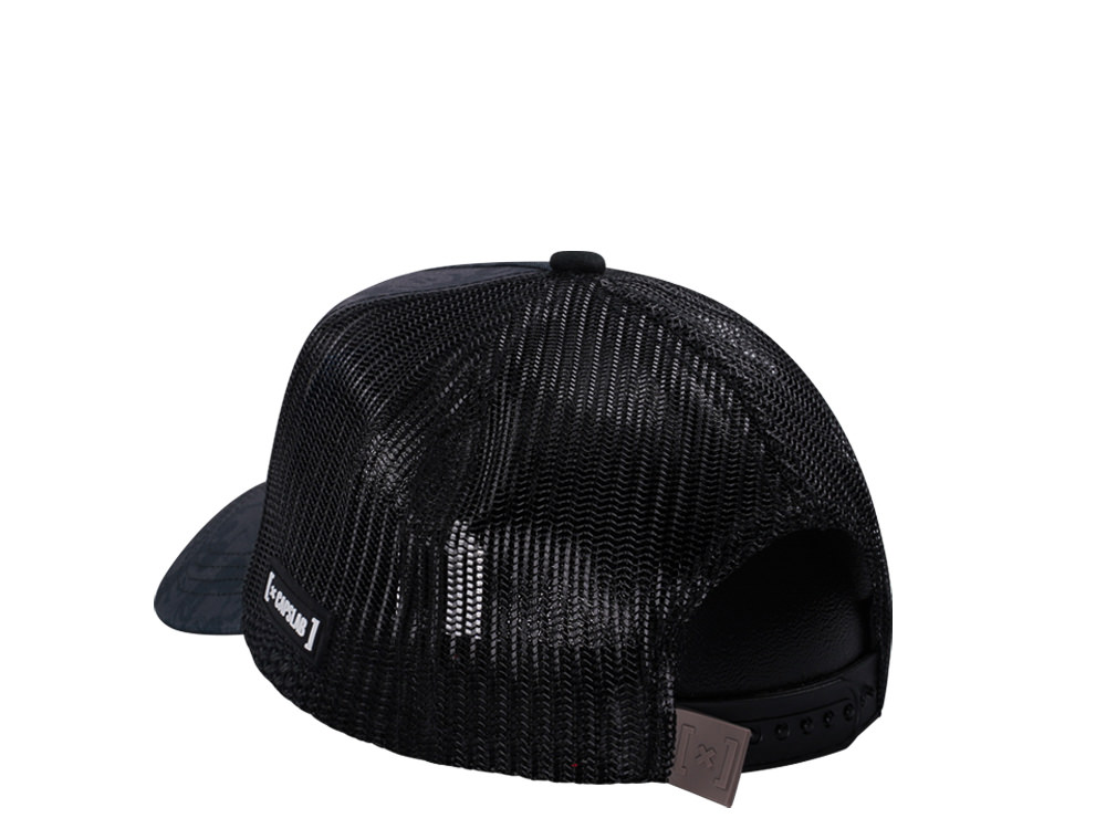 Capslab Disney Mickey Mouse Black Grey Trucker Snapback Hat