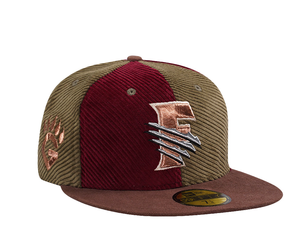 New Era Fresno Grizzlies Metallic Corduroy Pinwheel Edition 59Fifty Fitted Hat