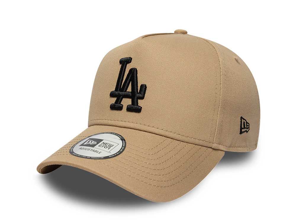 New Era Los Angeles Dodgers Essential Camel 9Forty E Frame Snapback Hat