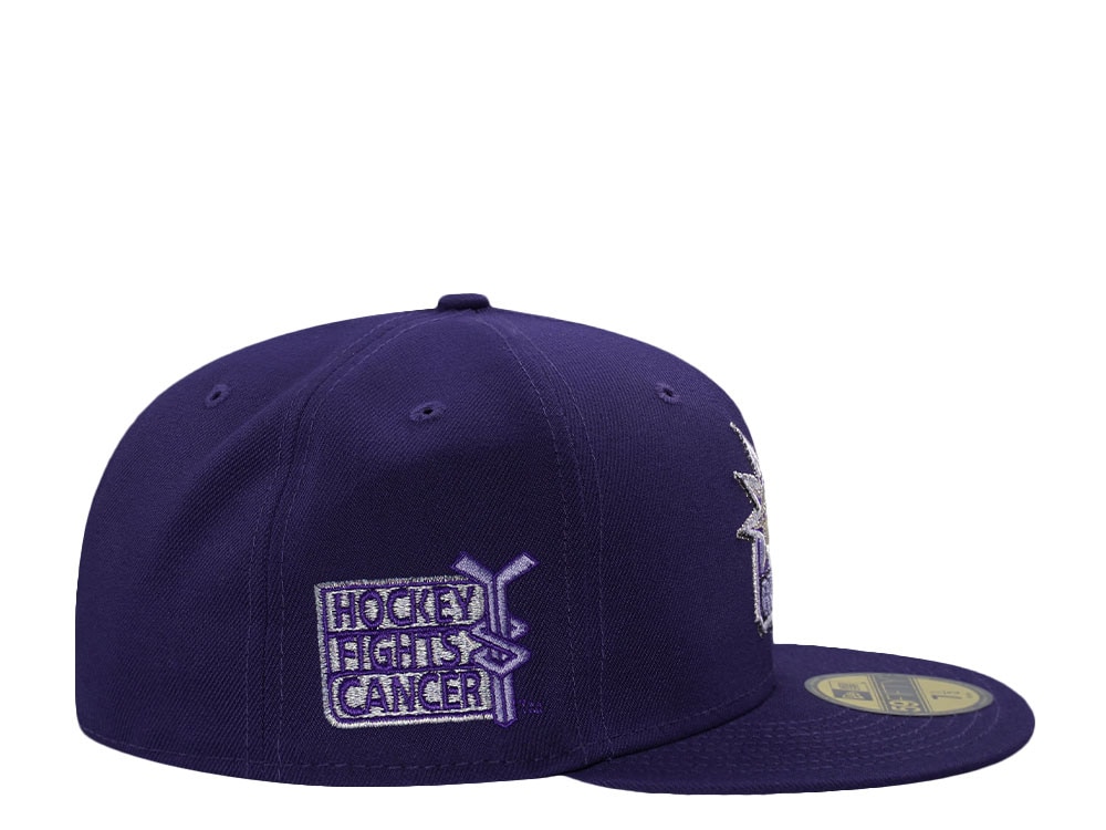 New Era New York Rangers Hockey Fights Cancer Edition 59Fifty Fitted Hat