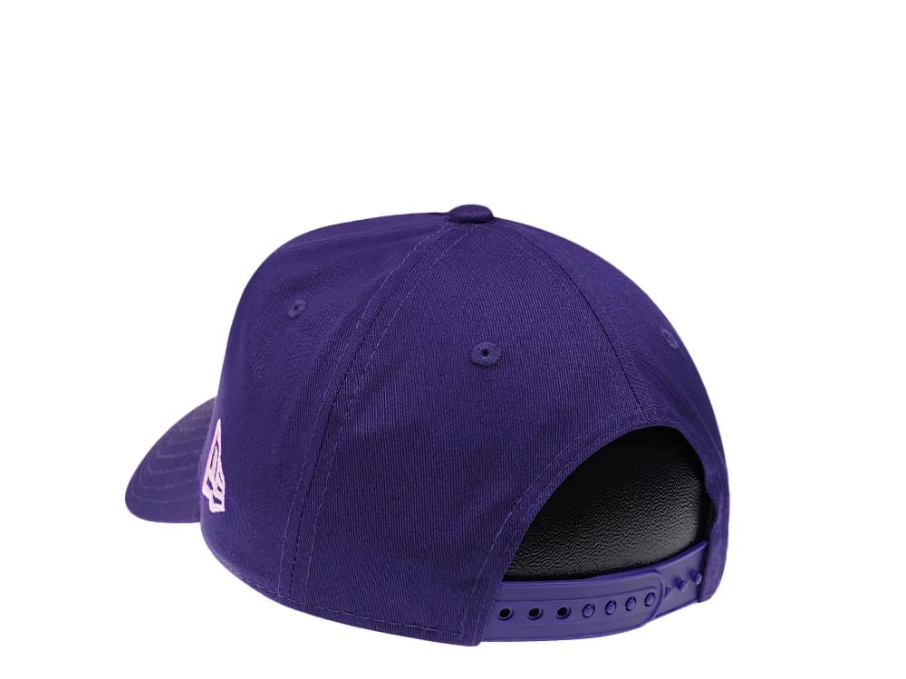 New Era New York Yankees Purple Pink Edition 9Forty A Frame Snapback Hat